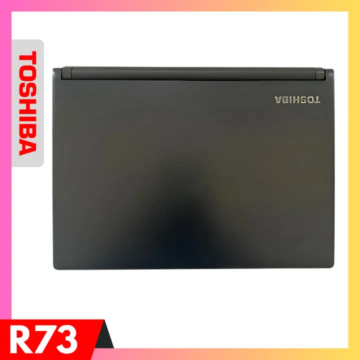 Refurbished - Toshiba Dynabook R73/F – Sleek and Portable Business Laptop featuring an Intel Core i5 7th Gen processor (2.30GHz), 8GB RAM, and a 256GB SSD.