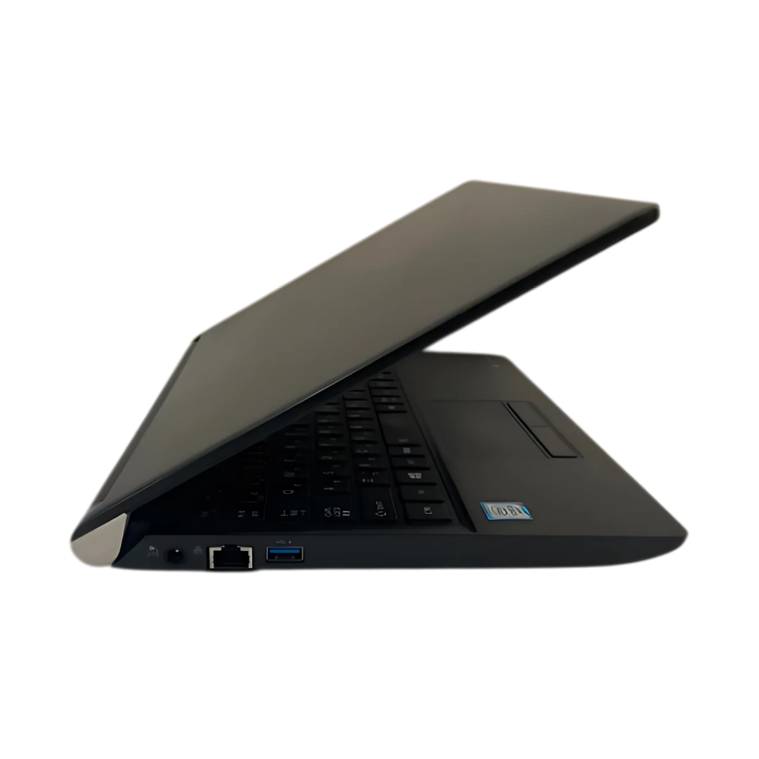 Refurbished - Toshiba Dynabook R73/F – Sleek and Portable Business Laptop featuring an Intel Core i5 7th Gen processor (2.30GHz), 8GB RAM, and a 256GB SSD.