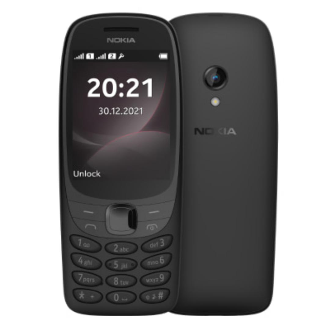 Nokia 6310 Big battery, Dual sim, fm radio,flashlight, Black feature phone