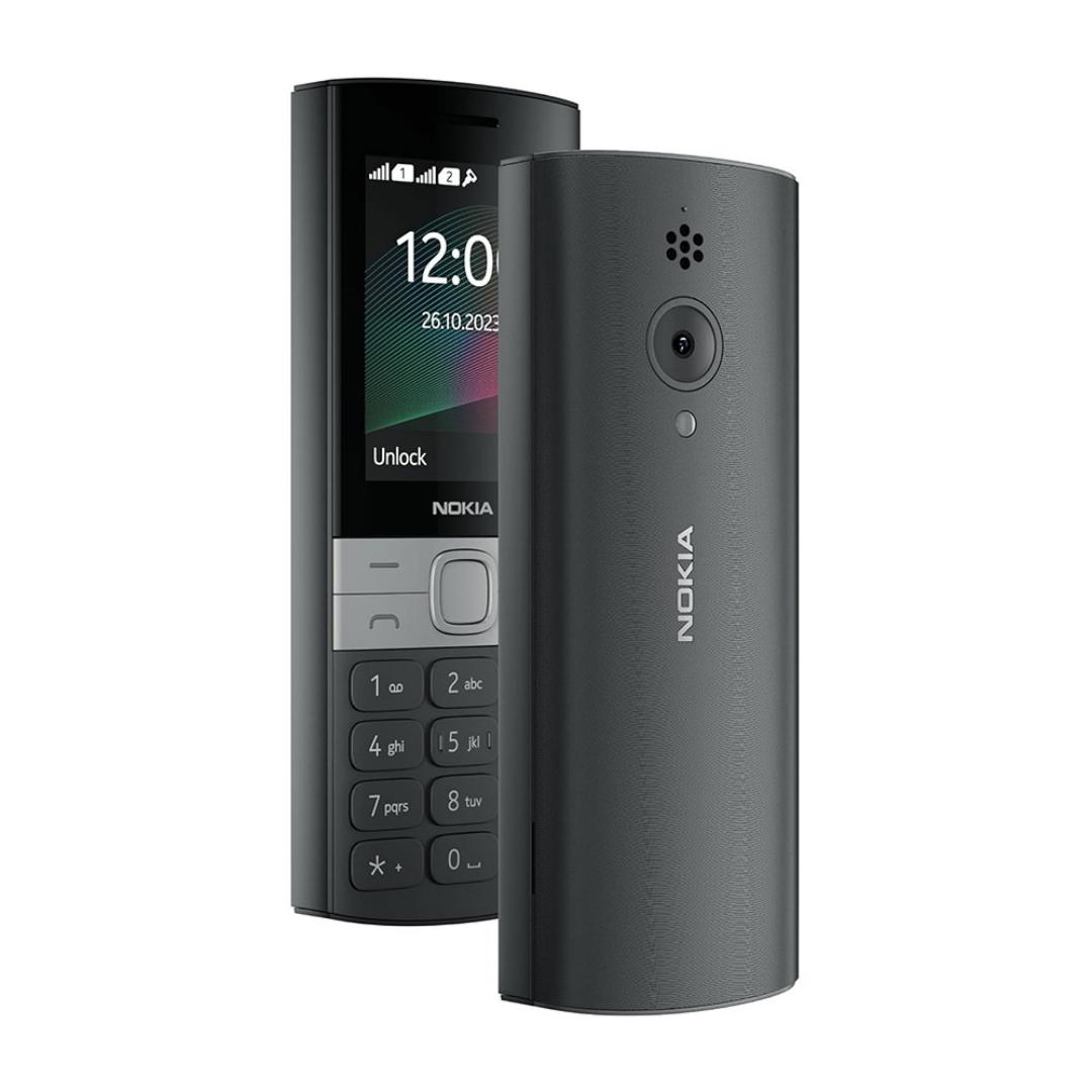 Nokia 150 feature phone, 1020mah,supports fm radio,support  sd card upt 32gb,Dual sim,o.3 camera,2.4 screen  size display