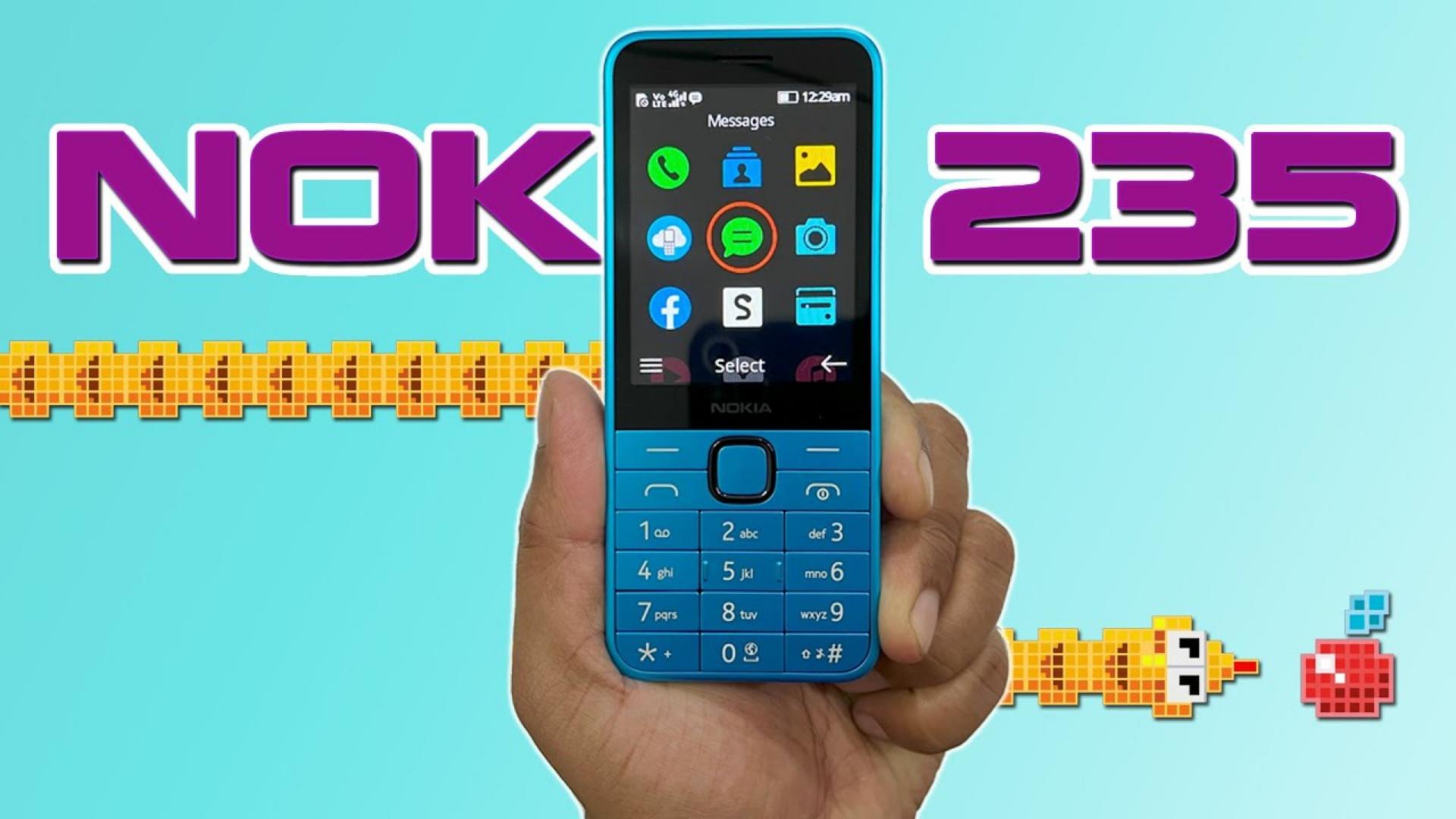 Nokia 235 4G, Dual sim,  fm radio ,Factory  unlocked  ,battery 1450mAh
