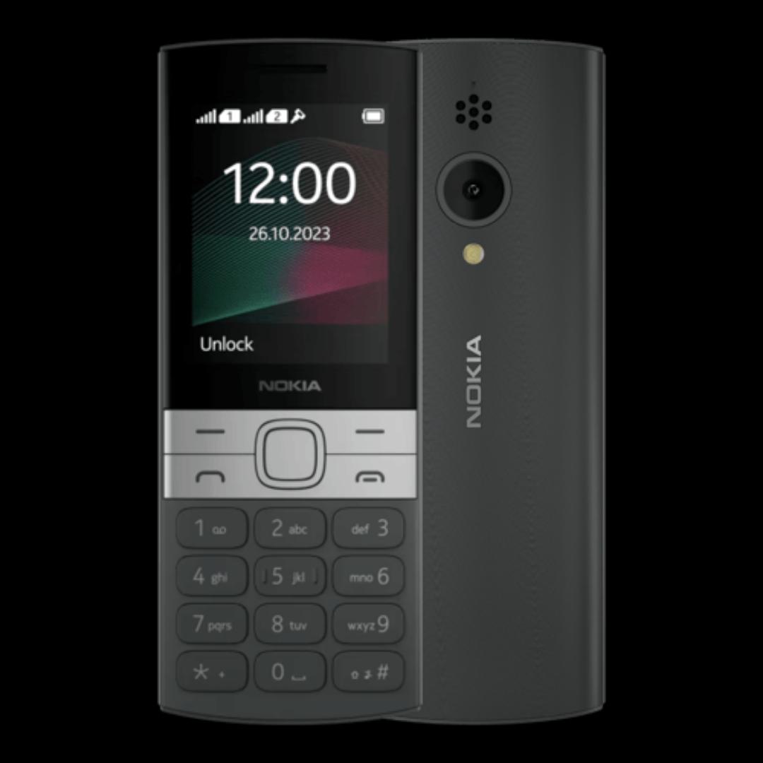 Nokia 150 feature phone,2.4 inches ,Dual sim,battery 1020mah,supports fm radio,support sd card