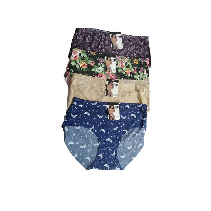 A D Fashion Style 6 Pcs Pure Cotton Seamless Ladies Pants