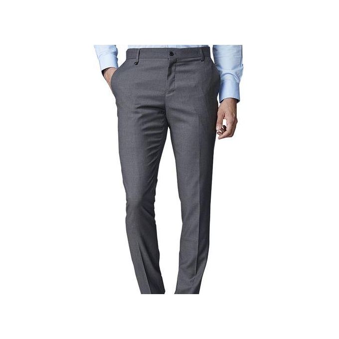 Fashion NEW ARRIVAL HIGH QUALITY COTTON Official Turkey Trouser Pant -dark Grey