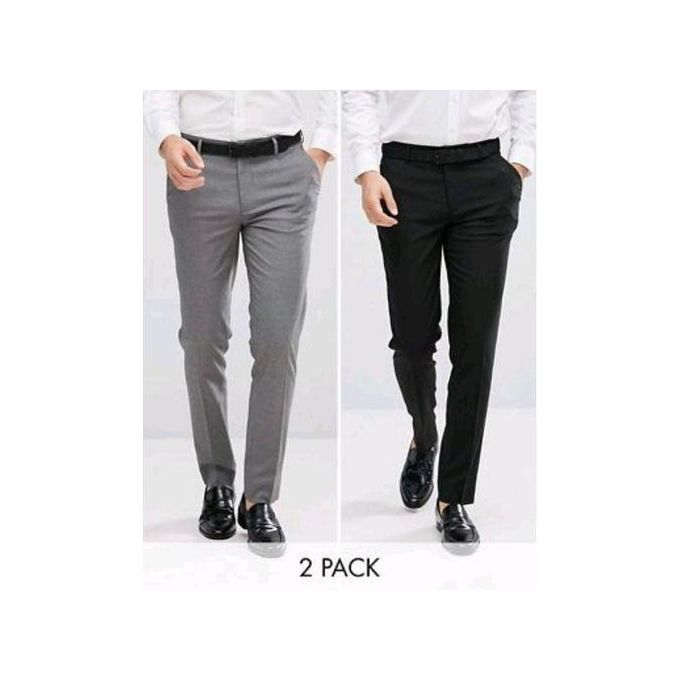 2 Turkey Black and grey Official Trouser
