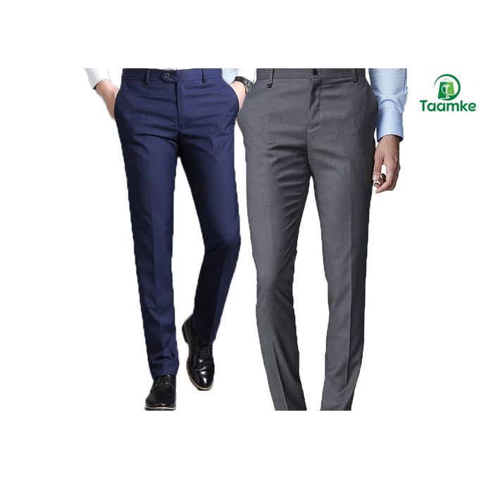 2 Pack Turkey Men's Formal Official Trousers