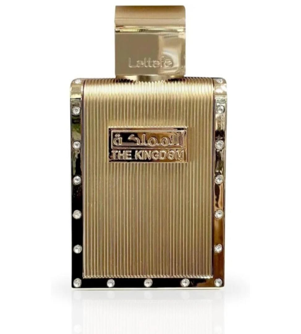 Lattafa The Kingdom - The Ultimate Masculine Cologne.  Perfume designed for Men who Dominate Spaces - Lasts 8++ Hrs. Your to go Spray for Business Meetings, Romantic Nights or Elite Gatherings