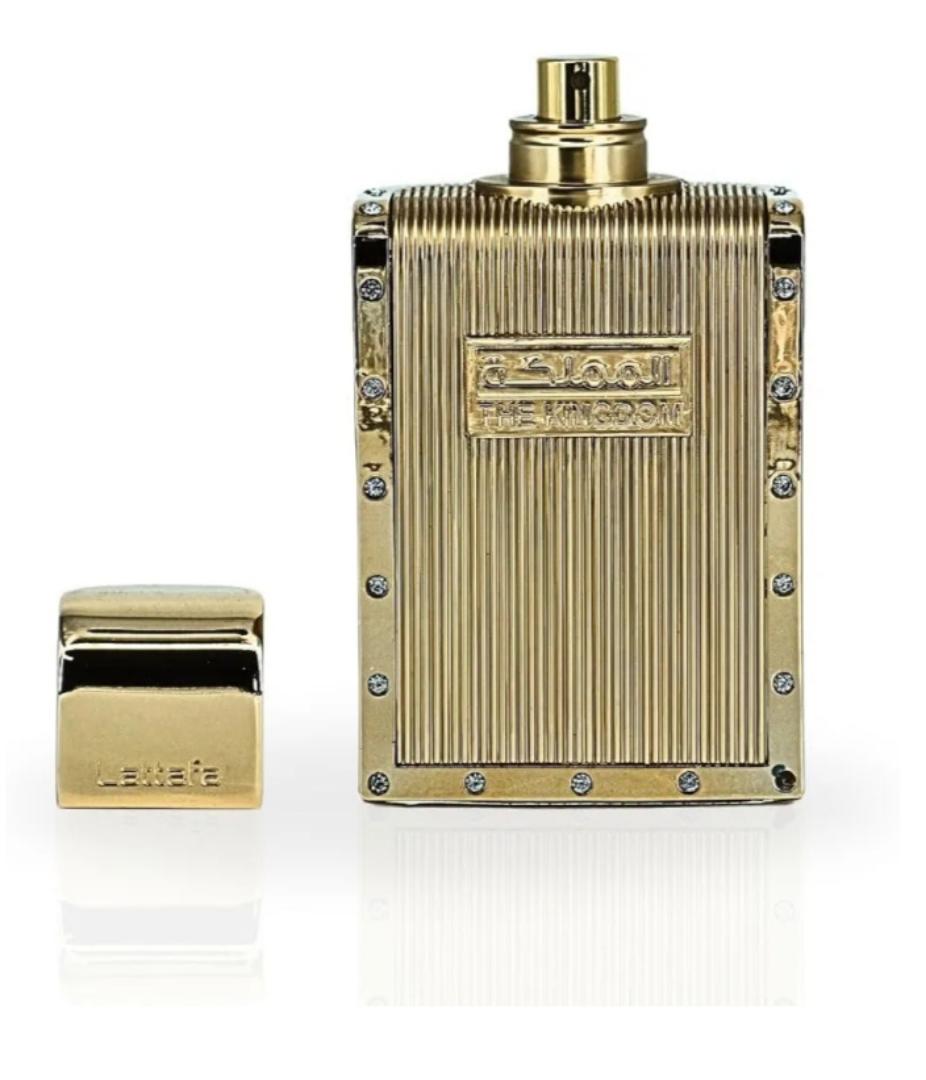 Lattafa The Kingdom - The Ultimate Masculine Cologne.  Perfume designed for Men who Dominate Spaces - Lasts 8++ Hrs. Your to go Spray for Business Meetings, Romantic Nights or Elite Gatherings