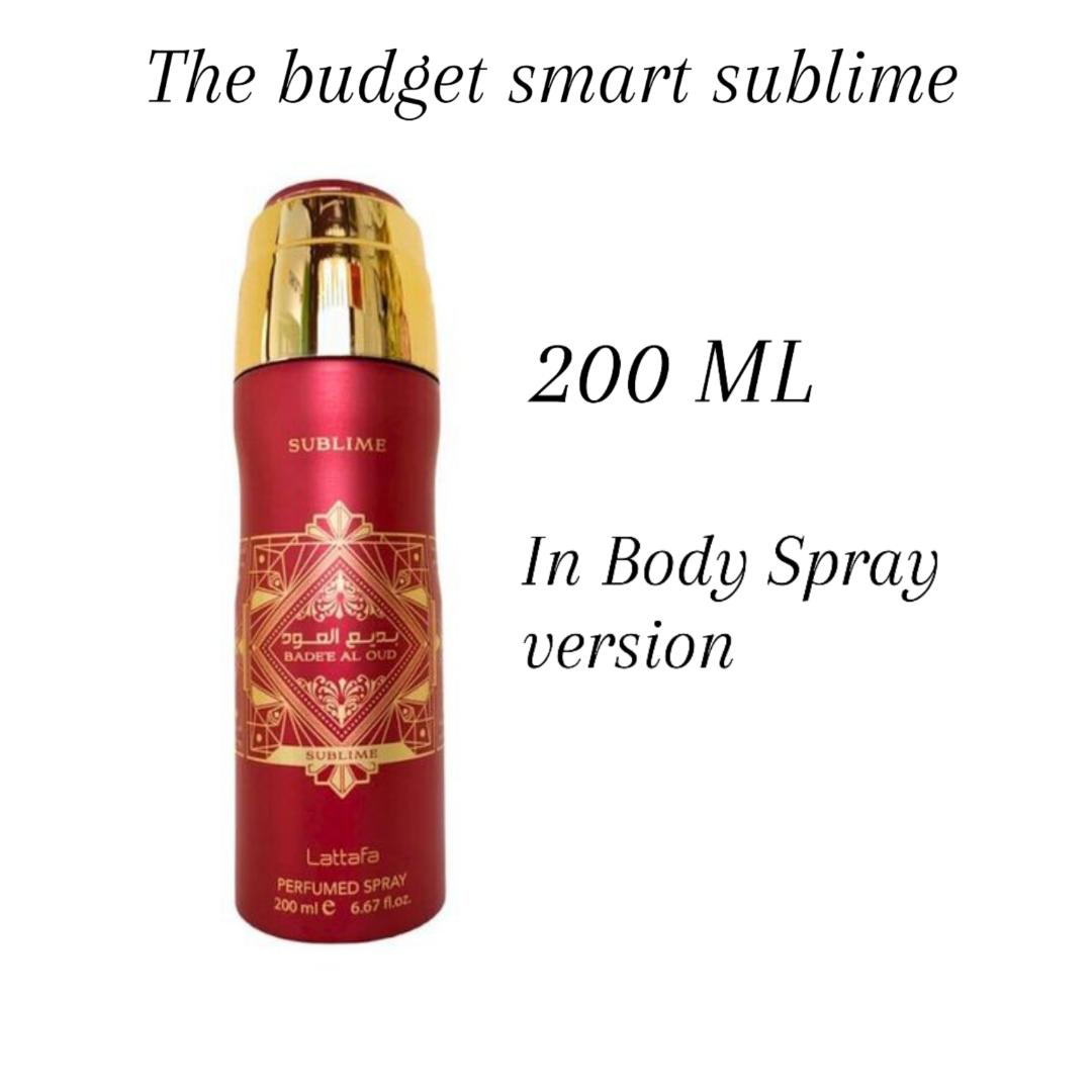 Lattafa Badee Al Oud Sublime - Unisex EAU DE PARFUM - 100ML - Ideal Perfume for the elegant, feminine woman & Modern man - Long-lasting fragrance 8+Hrs. Perfect Spray/Cologne for everyday wear.