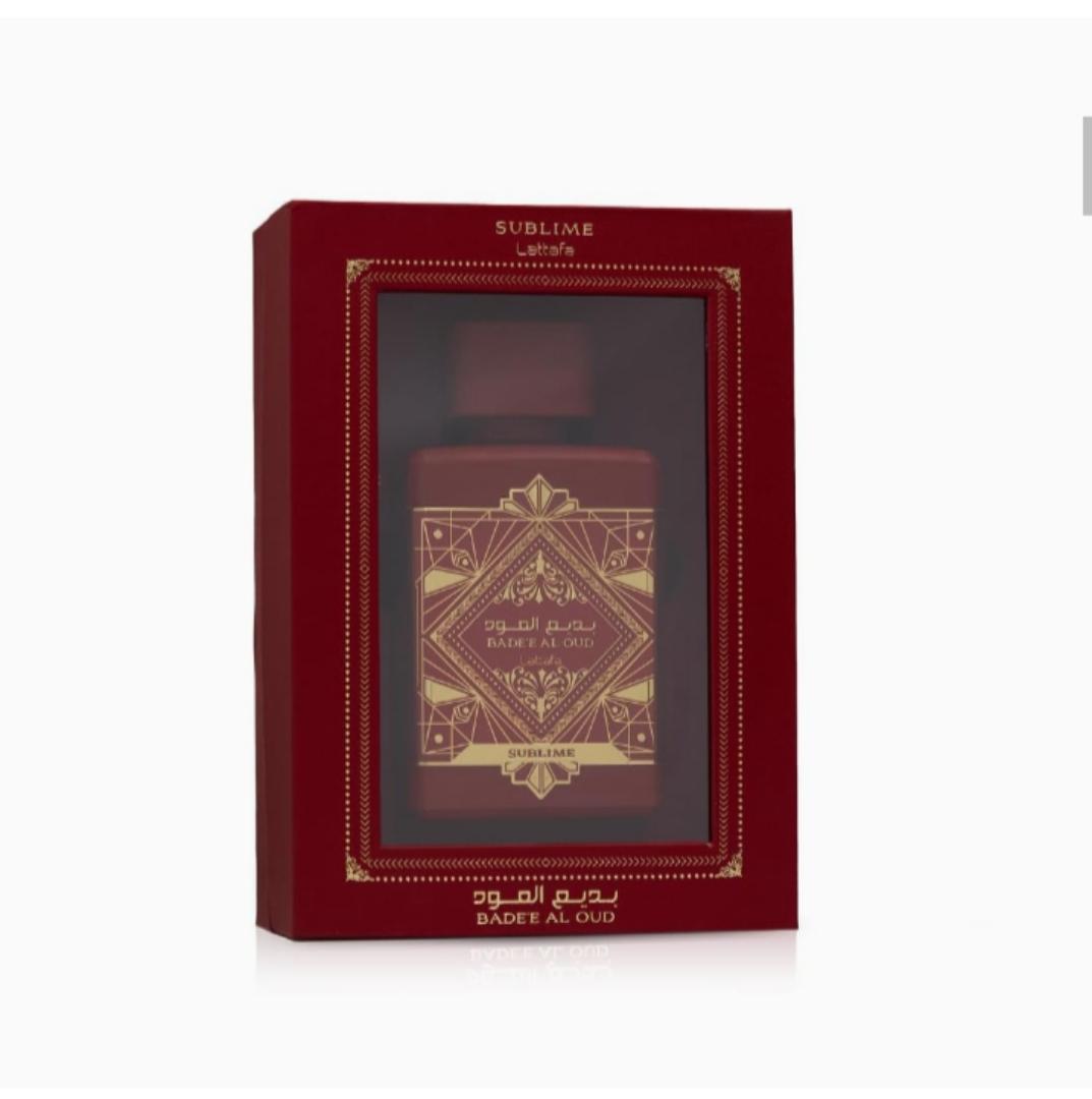 Lattafa Badee Al Oud Sublime - Unisex EAU DE PARFUM - 100ML - Ideal Perfume for the elegant, feminine woman & Modern man - Long-lasting fragrance 8+Hrs. Perfect Spray/Cologne for everyday wear.