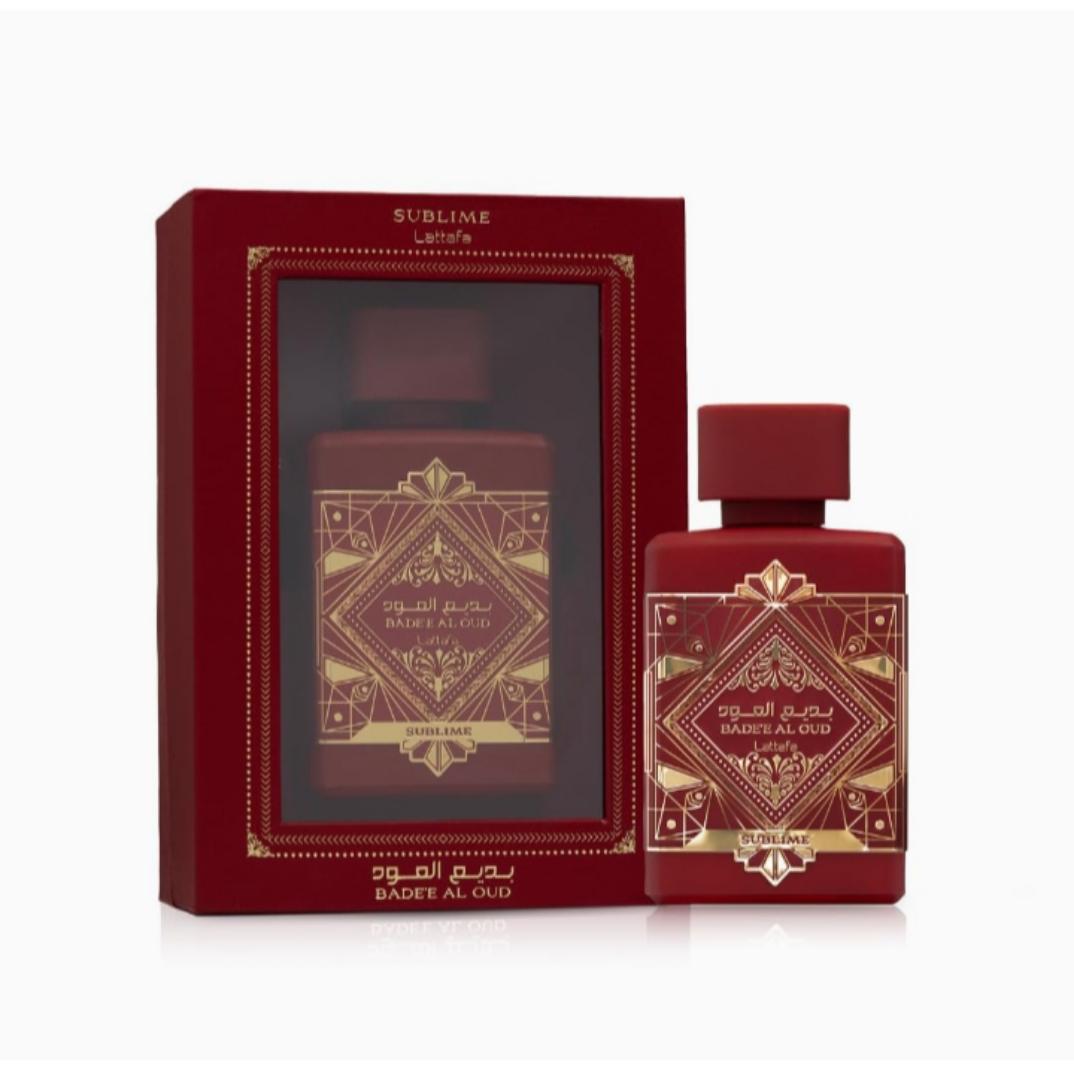 Lattafa Badee Al Oud Sublime - Unisex EAU DE PARFUM - 100ML - Ideal Perfume for the elegant, feminine woman & Modern man - Long-lasting fragrance 8+Hrs. Perfect Spray/Cologne for everyday wear.
