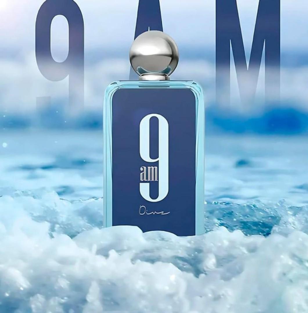 Afnan 9PM Dive Perfume | 100ML | Fresh Acquatic Fragrance | Great for an Active Man |  Long-lasting 7hrs | Projection Noticeable | Leaves a Clean Trail | Day / Night Spray | Gift Worthy  # 2026 Scent