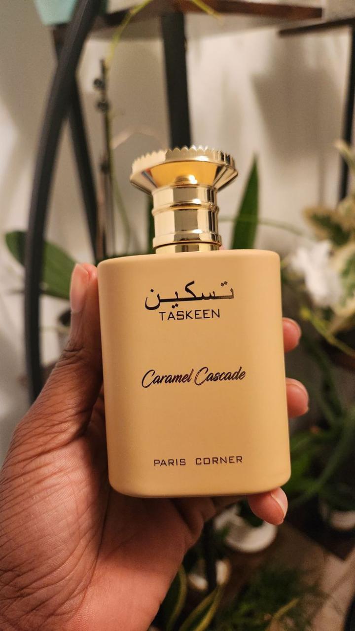 Taskeen Caramel Cascade Perfume - By Paris Corner - Sweet Warm 100ML EDP Fragrance - For Women/Girls who want to smell Irresistibly Sweet/Edible - Long-lasting Power of 8+Hrs - Best Gourmand Spray 4 U