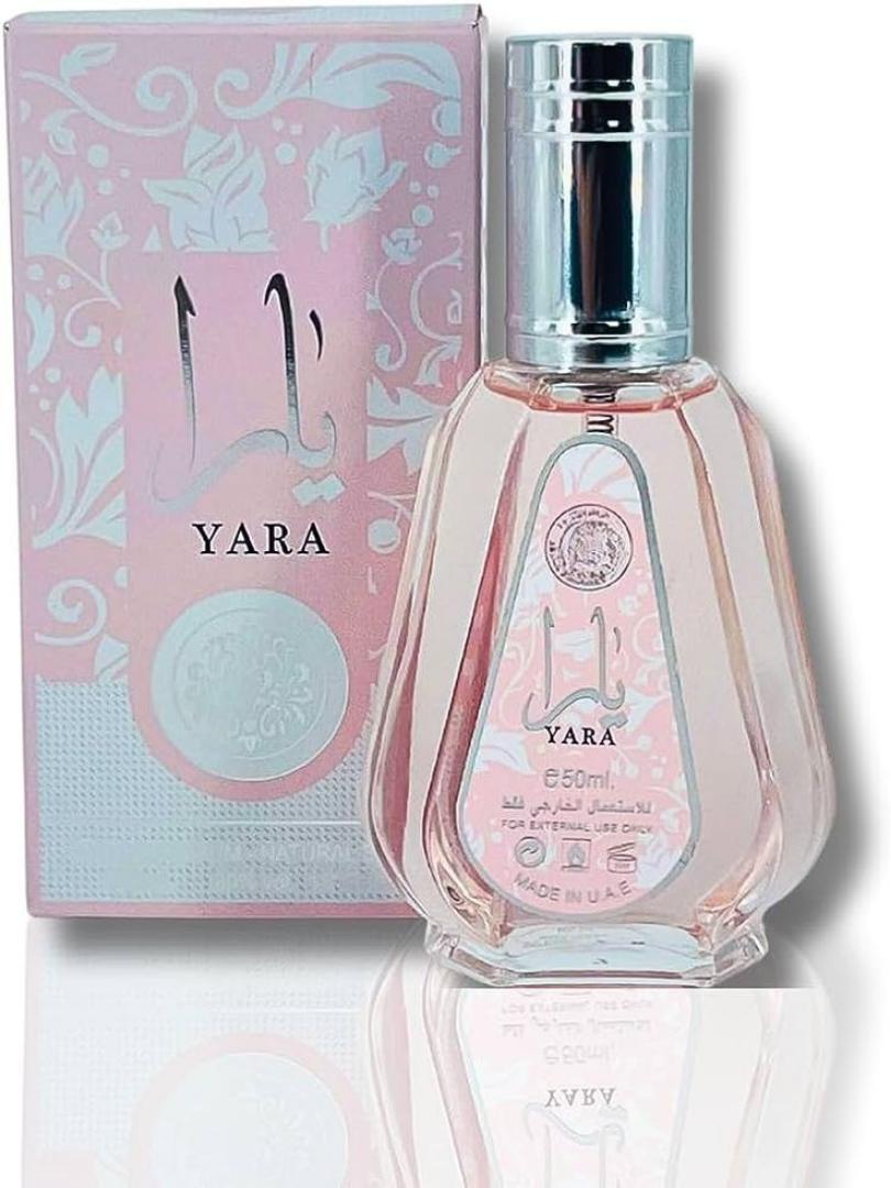 The Lattafa Yara Perfume - EDP Fragrance for Women - Variations: 100ML, 50ML, 200ML(Body spray), 300ML (Air freshener) - Last 10+Hrs on skin - Great daily Signature Scent for Soft, Feminine Presence.
