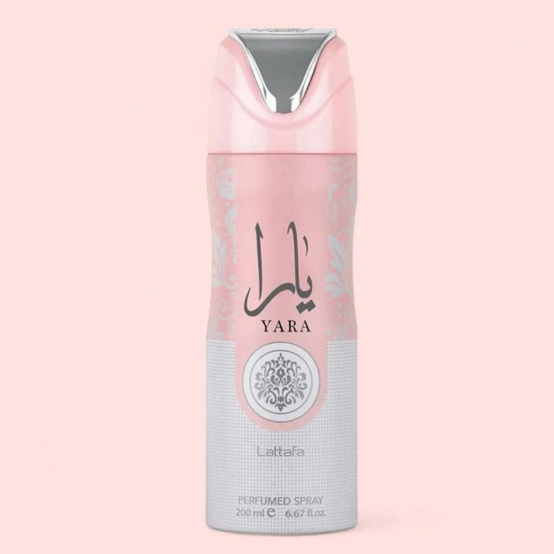 The Lattafa Yara Perfume - EDP Fragrance for Women - Variations: 100ML, 50ML, 200ML(Body spray), 300ML (Air freshener) - Last 10+Hrs on skin - Great daily Signature Scent for Soft, Feminine Presence.