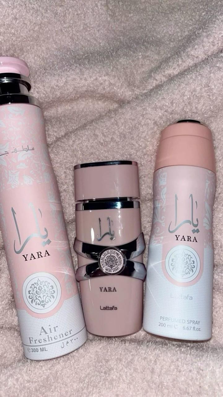 The Lattafa Yara Perfume - EDP Fragrance for Women - Variations: 100ML, 50ML, 200ML(Body spray), 300ML (Air freshener) - Last 10+Hrs on skin - Great daily Signature Scent for Soft, Feminine Presence.