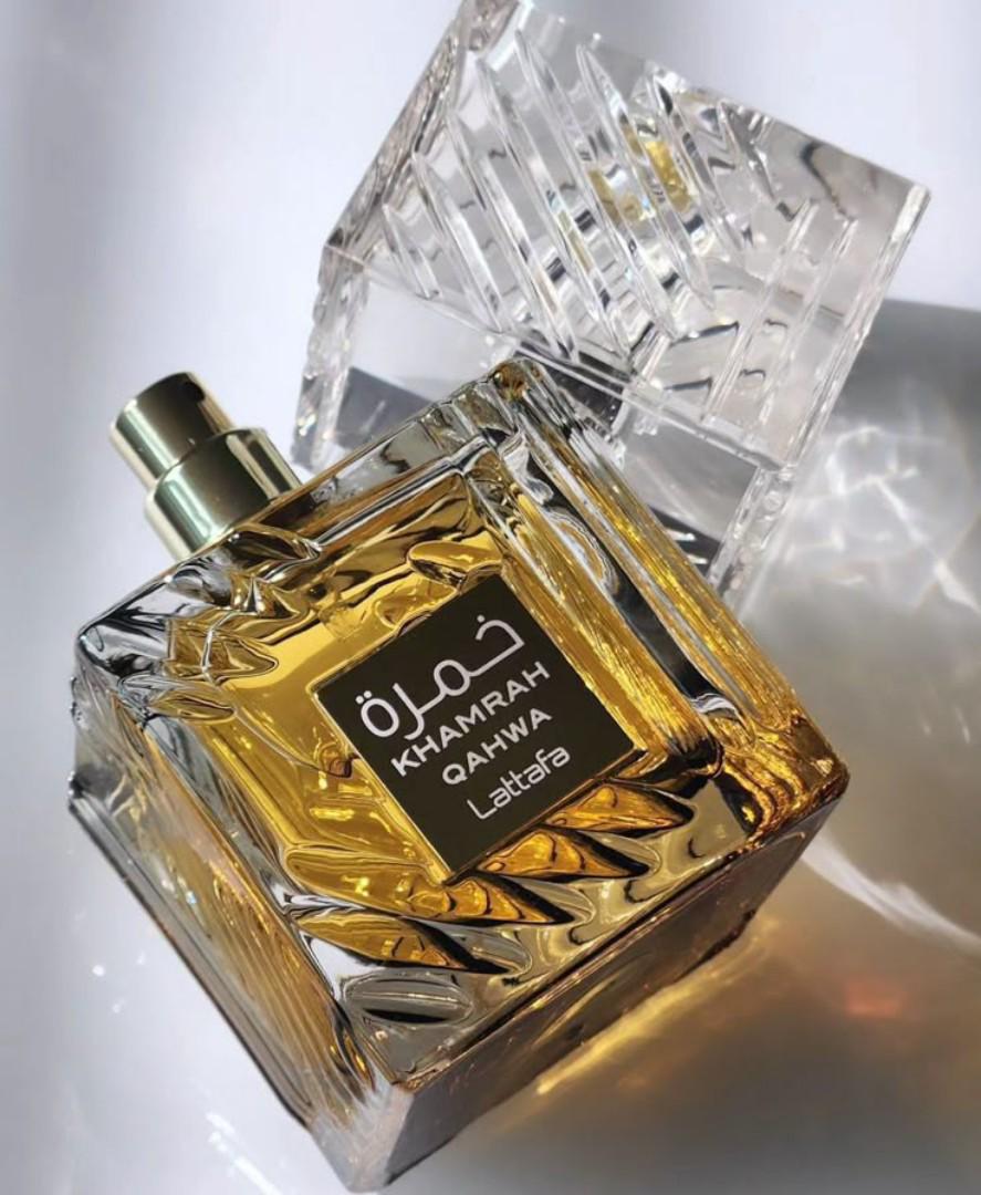 Lattafa Khamrah - Luxury Spiced Perfume - Warm Gourmand Fragrance - Day & Night Long-lasting Scent (8-10hrs) with a strong projection for both Women & Men (Unisex)