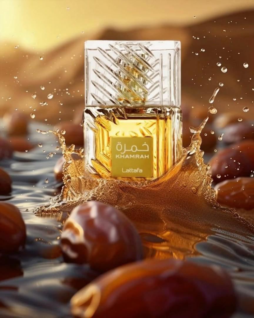 Lattafa Khamrah - Luxury Spiced Perfume - Warm Gourmand Fragrance - Day & Night Long-lasting Scent (8-10hrs) with a strong projection for both Women & Men (Unisex)