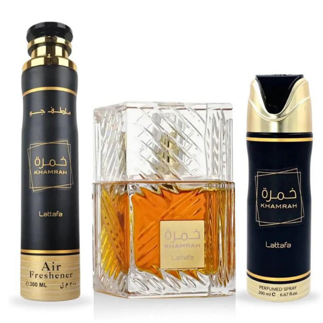 Lattafa Khamrah - Luxury Spiced Perfume - Warm Gourmand Fragrance - Day & Night Long-lasting Scent (8-10hrs) with a strong projection for both Women & Men (Unisex)