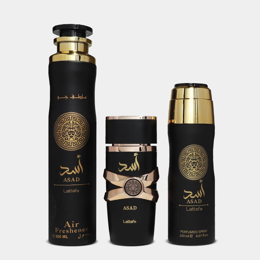 Lattafa Asad - Eau de Parfum for Men - An Amber Vanilla Fragrance for guys who want a Confident, Powerful & Mysterious Scent. Masculine Perfume lasting 10+Hrs on skin, 12+Hours on Clothes when sprayed