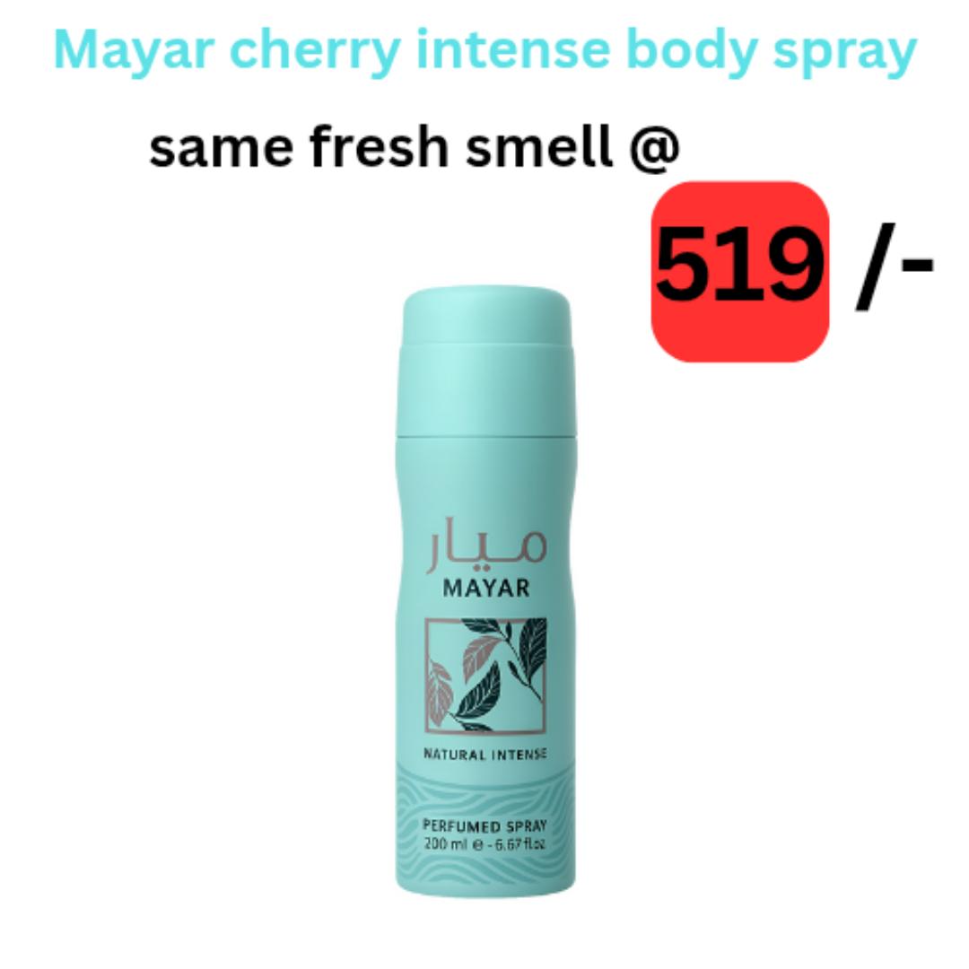 Lattafa Mayar Natural Intense Perfume - EDP 100ML for the Woman loving Fresh, Clean & Feminine Scents. Strong Longevity 8hrs+, with a noticeable presence. Office or Daytime wear fragrance.  Gift her ✔
