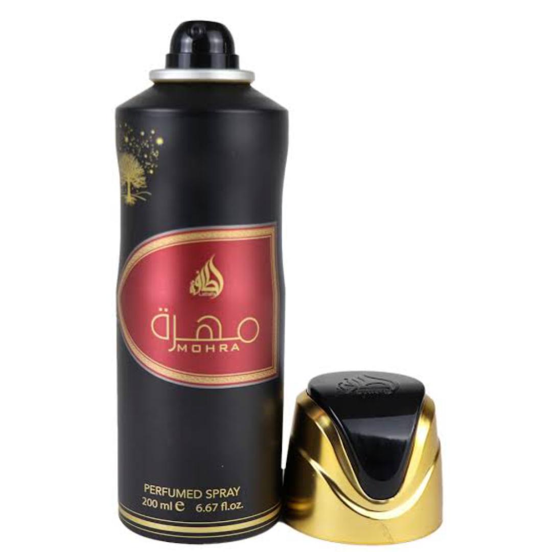 Mohra Black (Men's)  | Mohra Silky Rose (Ladies) Perfumes | Lataffa | Masculine & Feminine Scents | Rich Arabic Fragrances | 8 Hrs + Long lasting | Safe Blind Buy / Gift Worthy  # New Year Sale, 2026