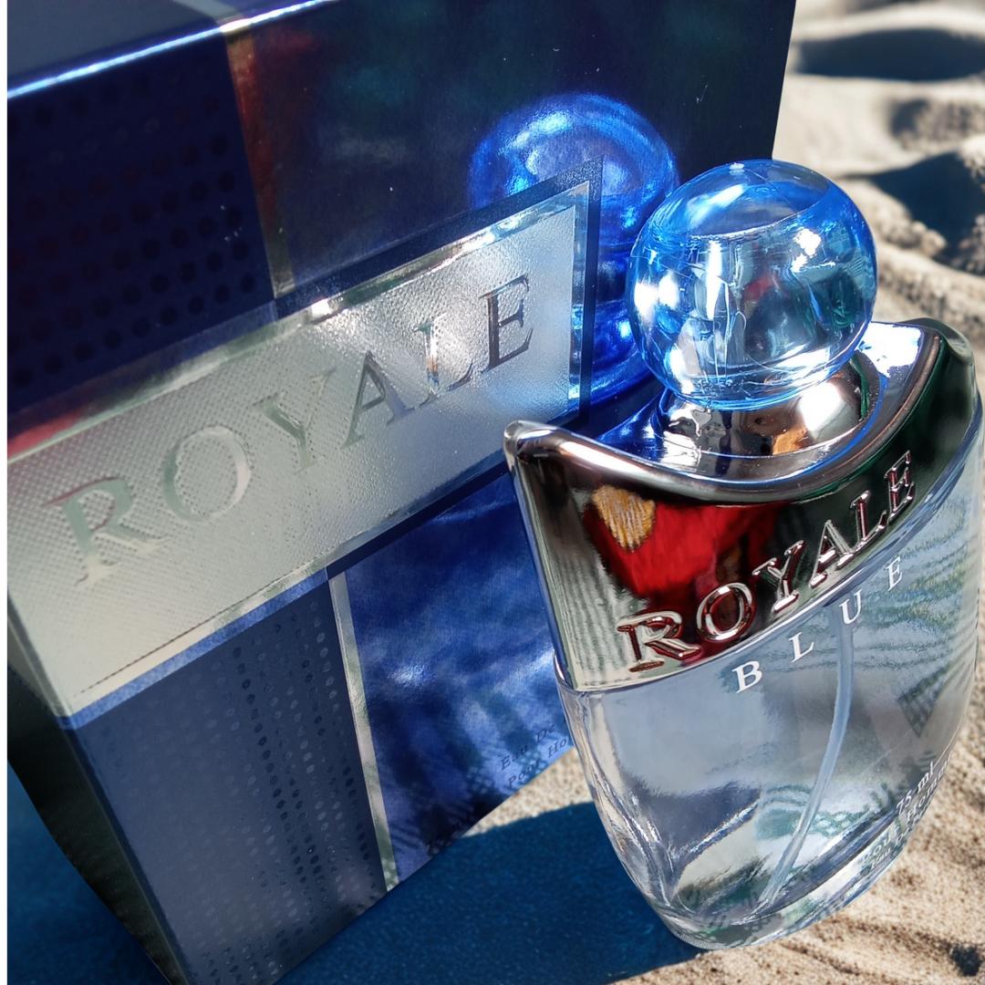 Royale Blue Cologne for Men. Fresh, Cool, Affordable. 75ML perfume for a signature scent. Niche Fragrance for the Gentlemen