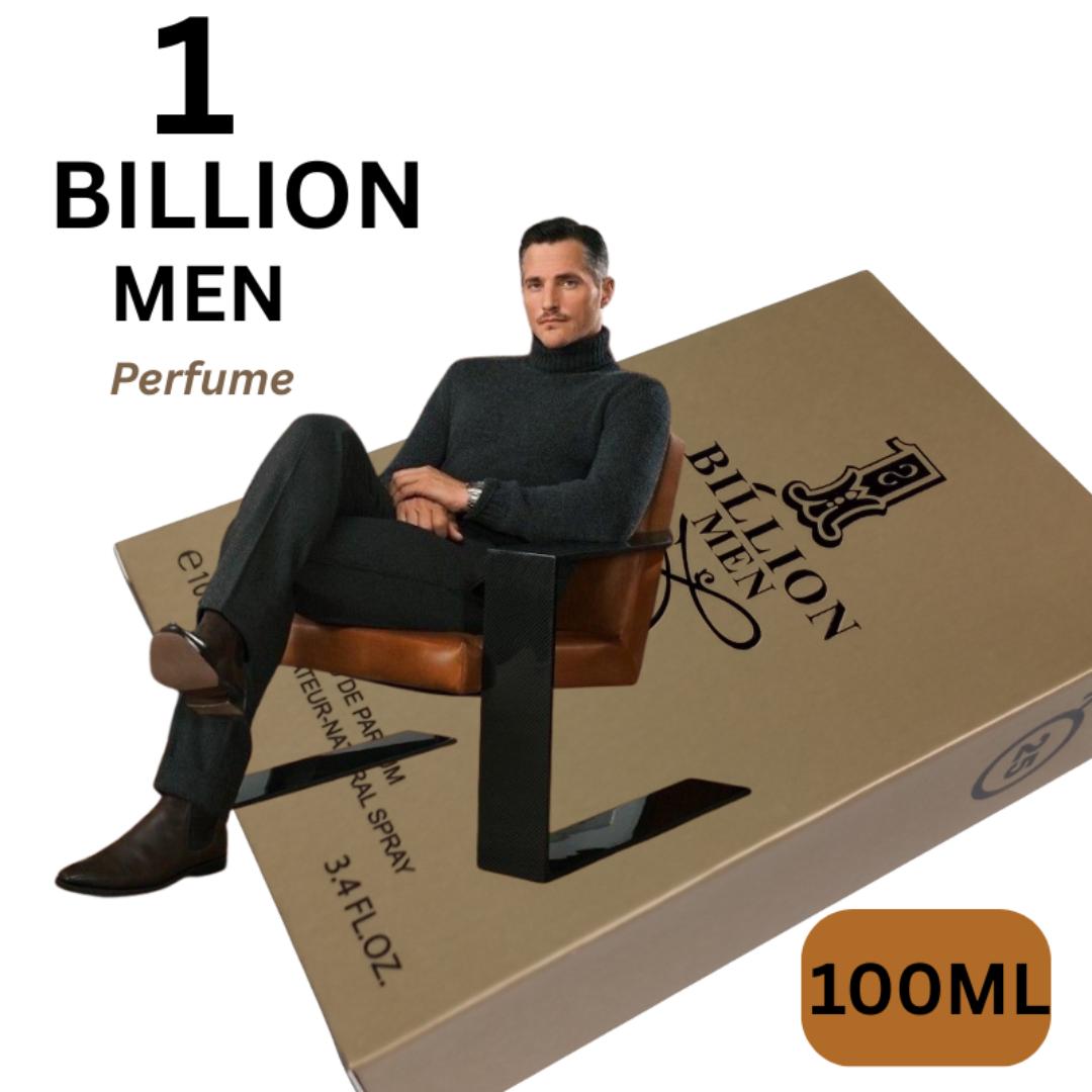 [NEW ARRIVAL] 1 Billion Men Perfume. 100ML Cologne for the Gentlemen. Rich Masculine Expensive with 10Hrs Longevity when Sprayed. Gift Worthy for any Man