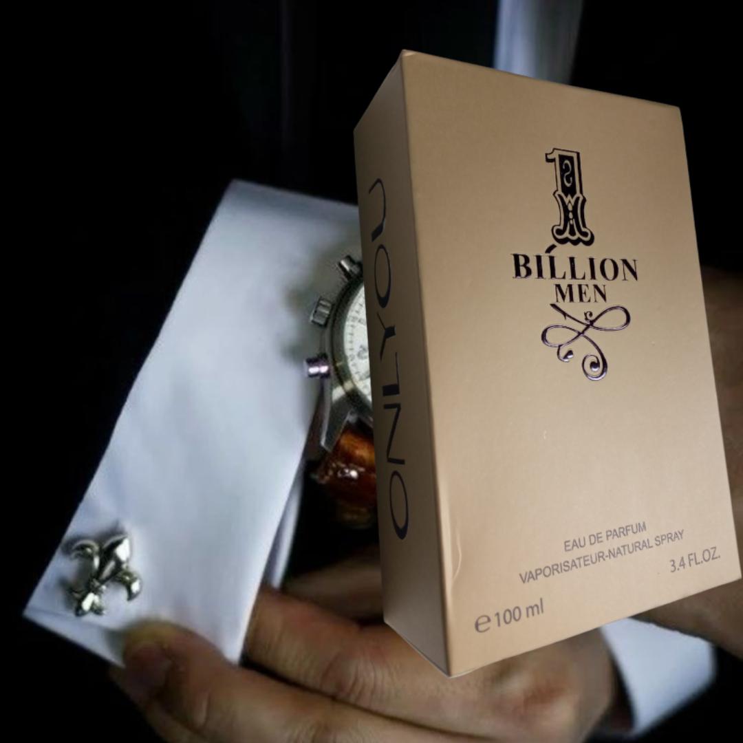 [NEW ARRIVAL] 1 Billion Men Perfume. 100ML Cologne for the Gentlemen. Rich Masculine Expensive with 10Hrs Longevity when Sprayed. Gift Worthy for any Man