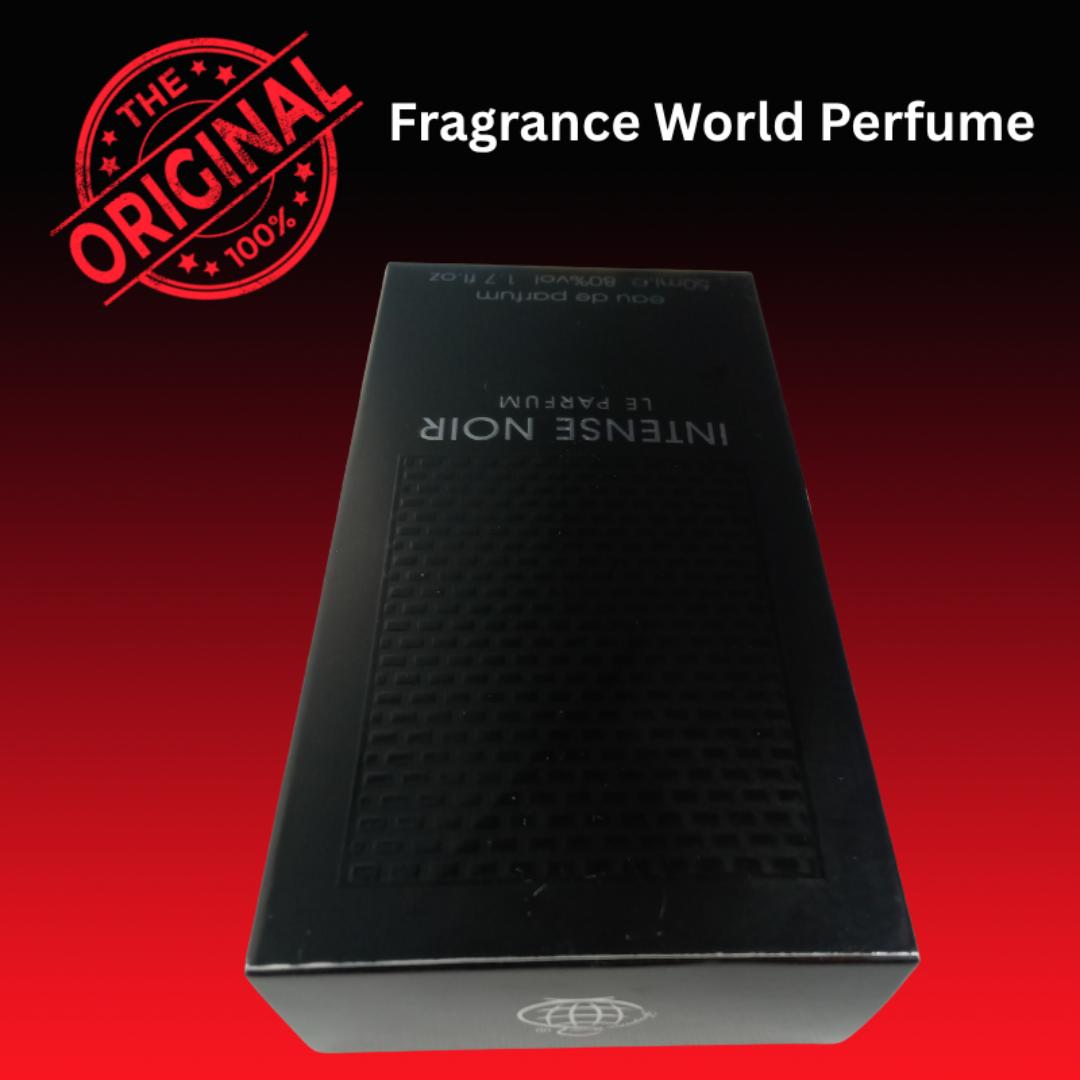 [ NEW ARRIVAL] 🚨 Intense Noir. An Oriental Cologne for the Men. A mix of Sweet, Woody, Vanilla. Long lasting perfume for 12hrs. A Gift worthy fragrance. Perfect for dates, events or everyday scent