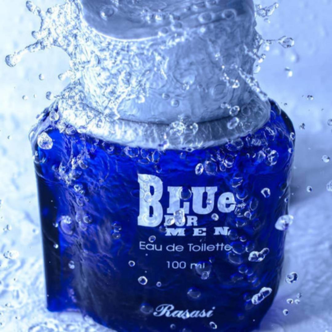 Blue for Men by Rasasi. 100ML Original Masculine Rasasi Cologne. Bold Fresh  Cool Cologne for Men. All seasons with 8HR wear time. Gift worthy. Marashi ya Wanaume. Gift. # New Year Sale Deal, 2026