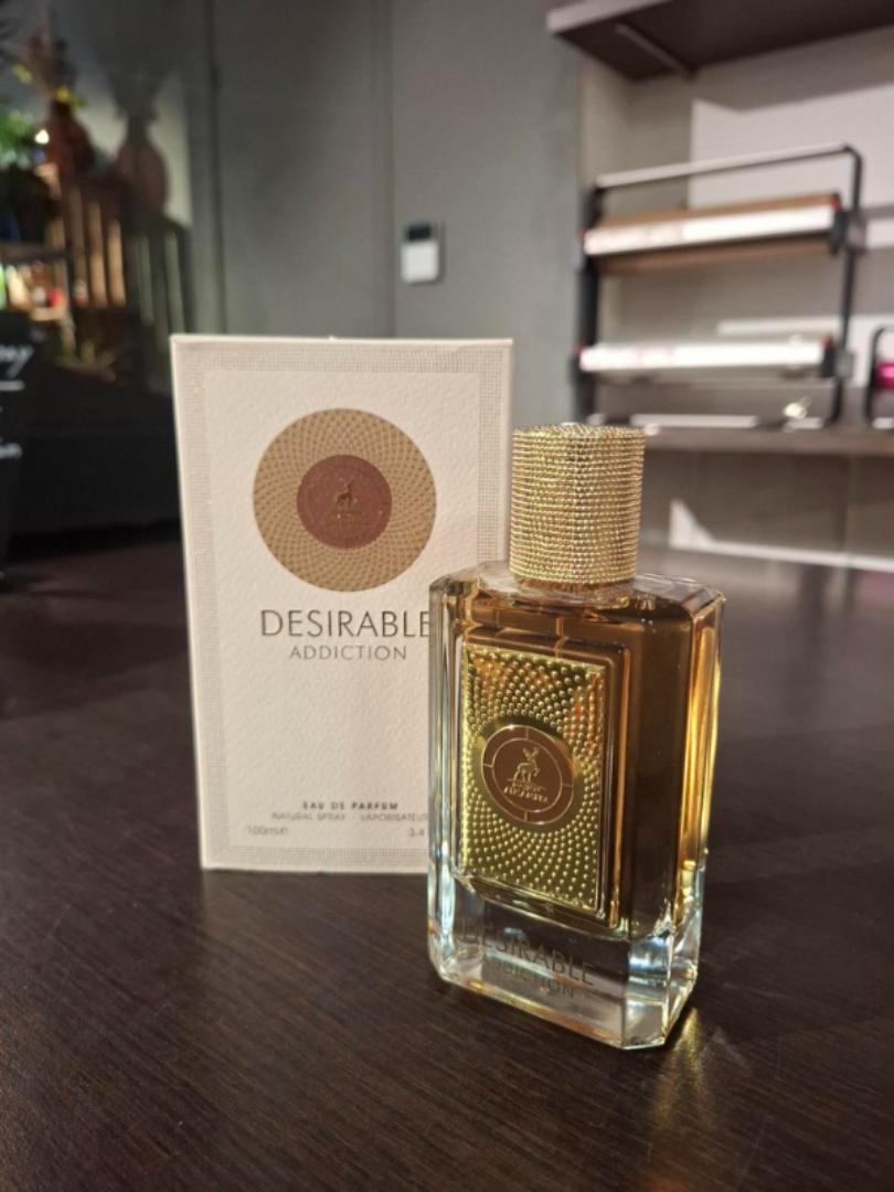 Desirable Addiction by Maison Alhambra | Feminine Sweet Seductive Fragrance for Women | 100ML  Long lasting | All seasons Daytime & Date Night Spray | Birthday Anniversary Gift # New Year Sale, 2026
