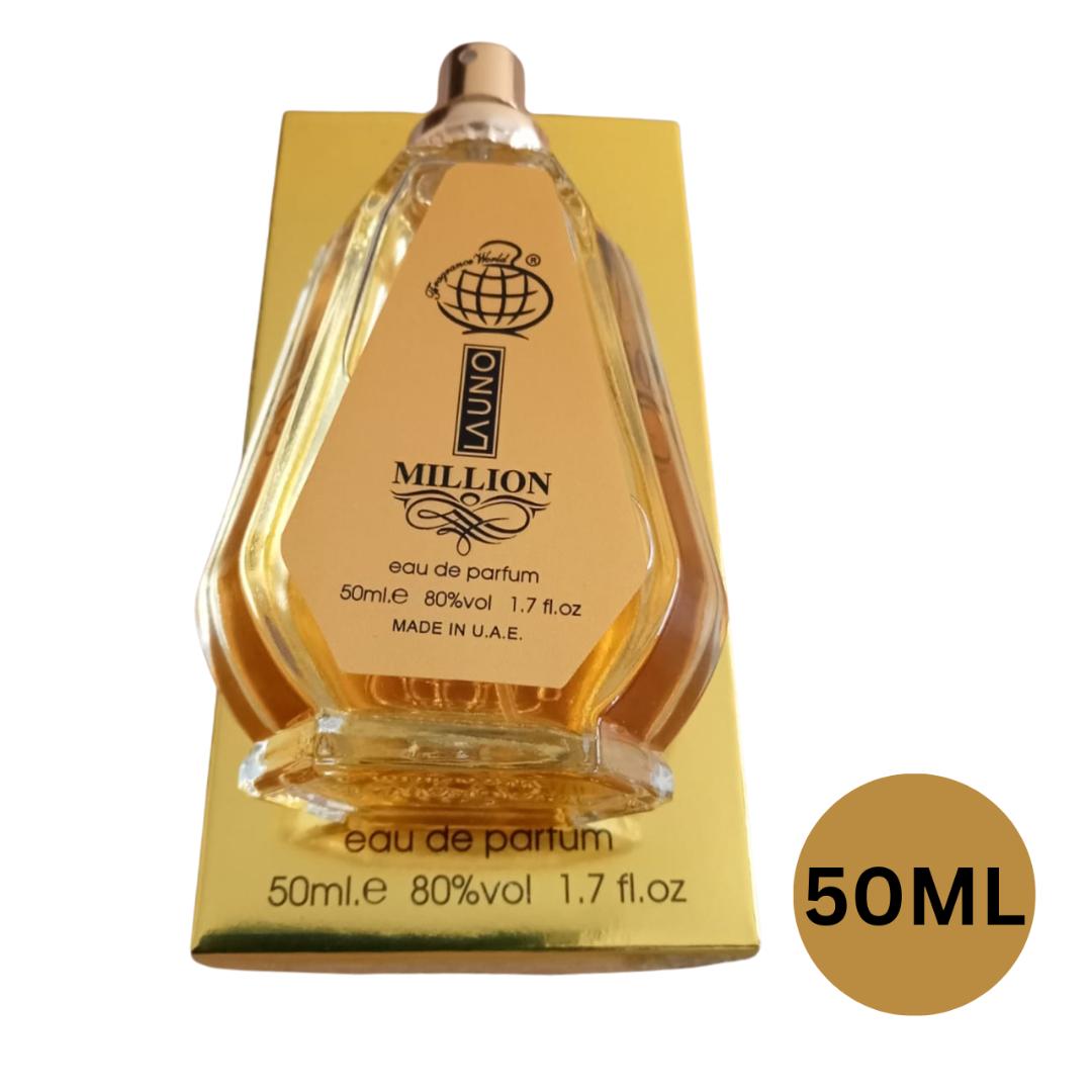 1 Million perfume by LAUNO. 100ML fragrance for Men | Long lasting Spray | 50ML  Oriental Vanilla Scent Profile | Marashi ya Wanaume | # New Year Sale Deal, 2026