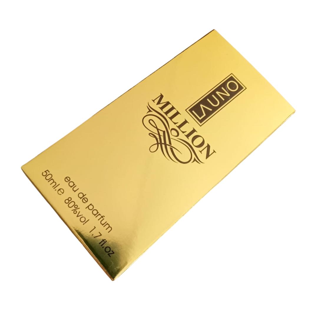 1 Million perfume by LAUNO. 100ML fragrance for Men | Long lasting Spray | 50ML  Oriental Vanilla Scent Profile | Marashi ya Wanaume | # New Year Sale Deal, 2026