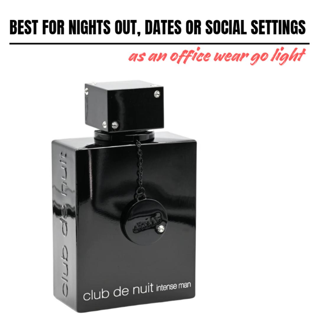 ARMAF | Club de Nuit Intense Man Perfume | 100ML EDP Arabic Fragrance For Men | 12HRS, Days on Clothes | Long lasting Wear Time | Woody - Spicy - Fresh Scent | Cologne for Nights, Dates. Gift Worthy