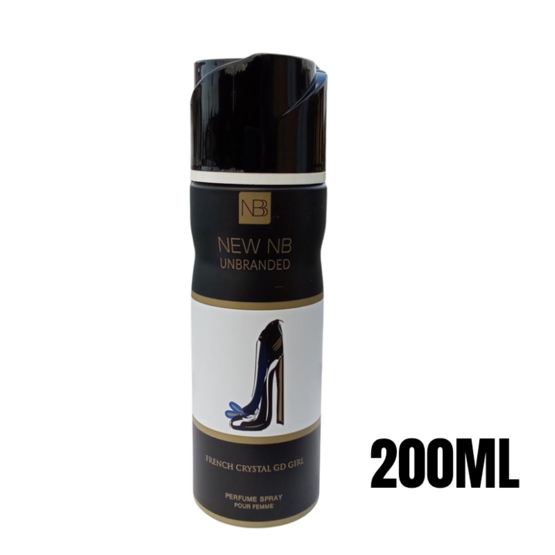 Crystal Good Girl  | Perfumed Body Spray | Deodorizing Floral Fragrance | 200ML | Gift Perfume Oil for Women/ Ladies | Gift Worthy