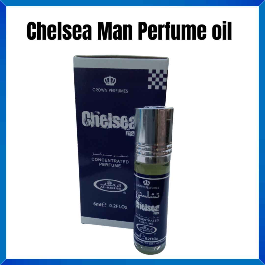 Chelsea Man Perfume Combo | AL REHAB BRAND | Chelsea Man Perfume & Perfume Oil | Cool & Fresh Scent | Last 24Hrs | Gift Worthy for Men
