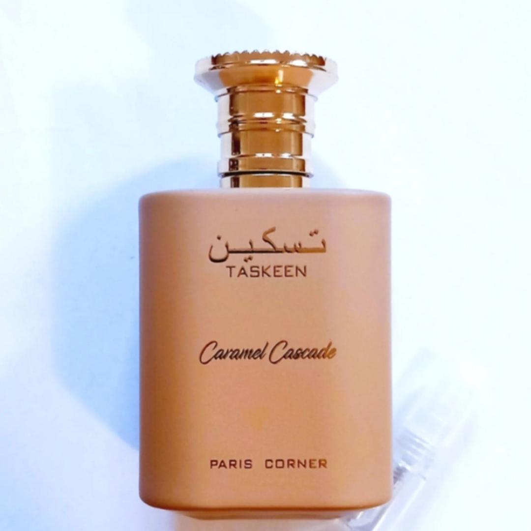 Taskeen Caramel Cascade Perfume - Paris Corner | Sweet Honey Vanilla Scent |100ML.  For Women / Ladies | Irresistibly Sweet/Edible - Long-lasting 8+Hrs Fragrance - Best Gourmand Spray. #BlackFriday