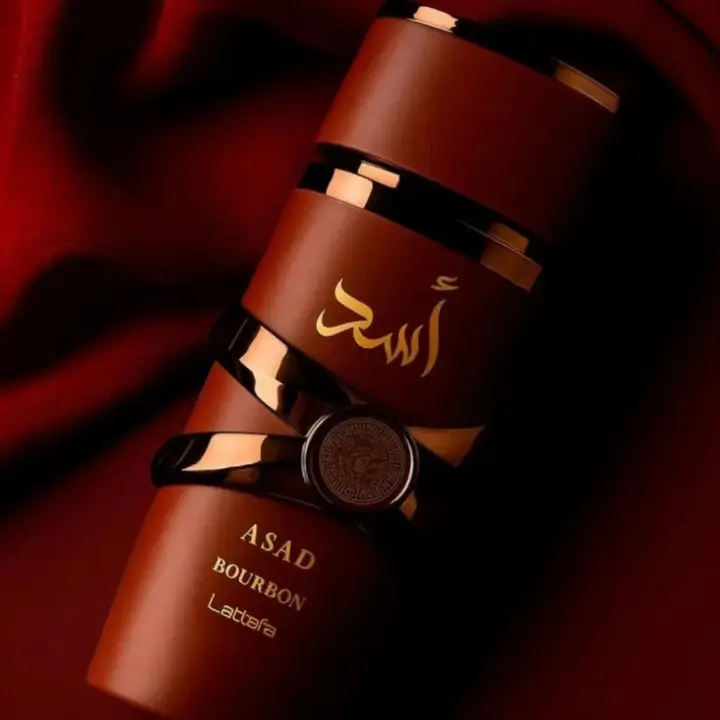 Lattafa Asad Bourbon Perfume | Men's 100ML Fragrance | An Amber Spicy Scent for Gents |  Timeless Classic Cologne |  Warm & Bold | Evening. Work. Dates  Spray |  Gift Worthy | Easter Sale Scents