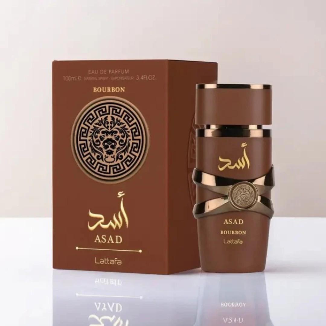 Lattafa Asad Bourbon Perfume | Men's 100ML Fragrance | An Amber Spicy Scent for Gents |  Timeless Classic Cologne |  Warm & Bold | Evening. Work. Dates  Spray |  Gift Worthy | Easter Sale Scents