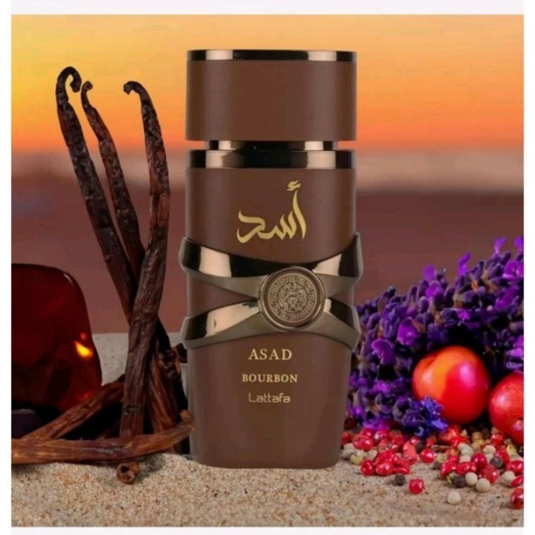 Lattafa Asad Bourbon Perfume | Men's 100ML Fragrance | An Amber Spicy Scent for Gents |  Timeless Classic Cologne |  Warm & Bold | Evening. Work. Dates  Spray |  Gift Worthy | Easter Sale Scents