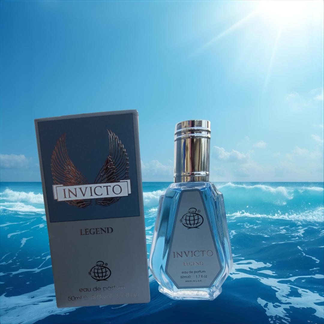 Fragrance World | Invicto Legend Perfume | 50 ML Cologne for Men | Fresh Cool for 8 Hrs Sprayed | Long Lasting. # Christmas / X-Mas Offer / Deal