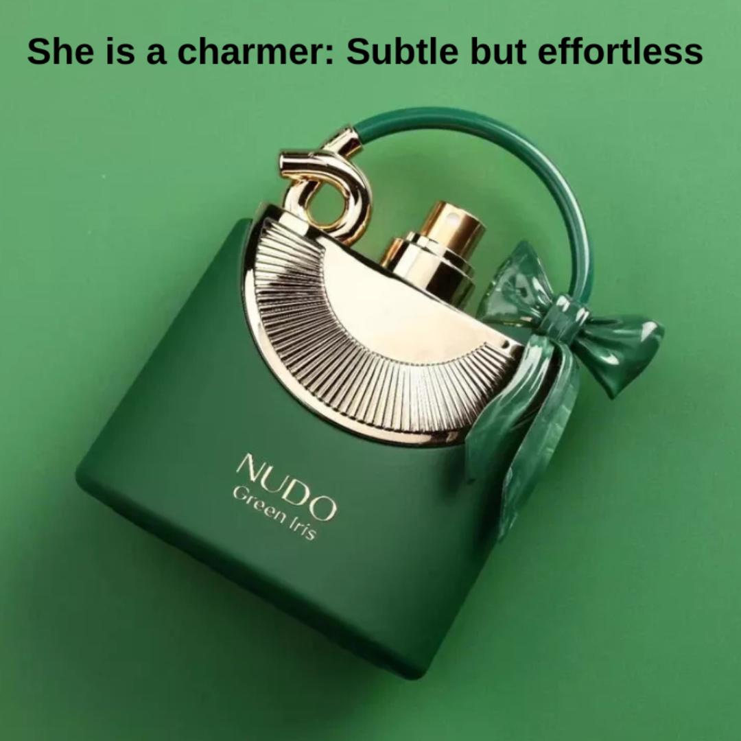 Nudo Iris Green Perfume | Fragrance World | 100ML Fragrance for Women/Ladies. Perfect Day time Spray. Warm- Feminine - Seductive | Versatile for day - Night time transition.Gift  # New Year Sale 2026
