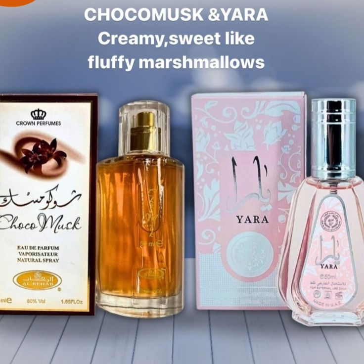 Best Perfume Combo | Dark n White floral | Choco Musk n Yara Pink in 50ML | Amazing Layering Combo |  Long lasting 12hrs | Gift Worthy Chocolate Vanilla Scent for Women / Ladies | Easter Sale Scents