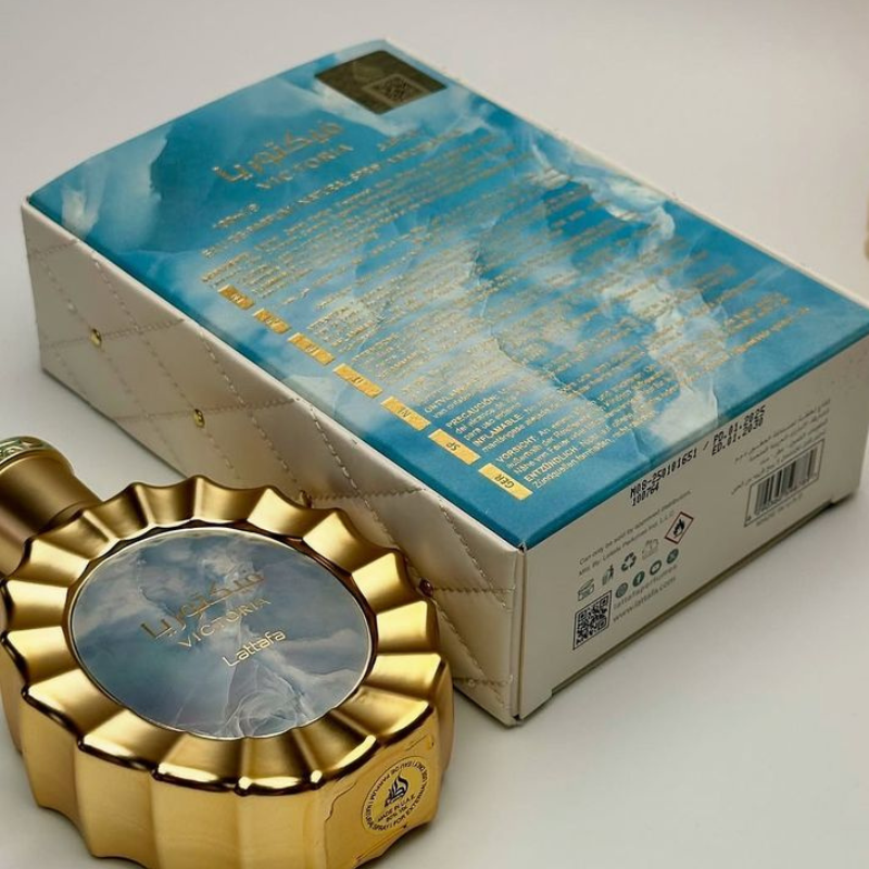 Victoria by Lattafa | Premium Perfume for Women | Fresh Gourmand / Sweet Vanilla Scent | 8 - 10 Hours Long Lasting | 100ML Fragrance worth Gifting Ladies | # Birthday, Anniversary, New Year