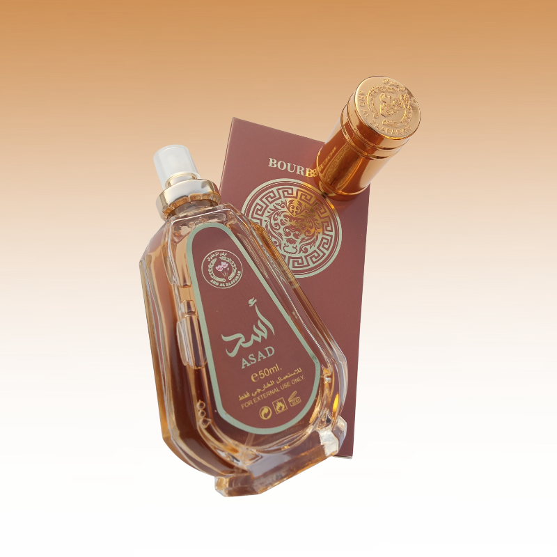 ASAD Bourbon Perfume Ard Zafraan | A Spicy Vanilla | EDP Fragrance for Men | 7hrs Long Lasting Sprayed | Strong Projection | Bold Fresh Spicy Cologne | # New Year Sale, 2026. Masculine Gift