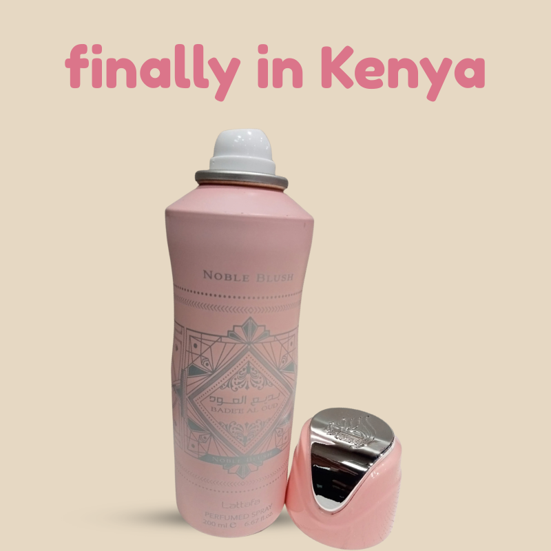 Noble Blush Body spray / Body Mist by Lattafa | Creamy Rose Milk Gourmand for Women | 6hrs+ Long Lasting Fragrance Scent for the Ladies | A Feminine Spray | Easter Sale Gift Worthy Scents