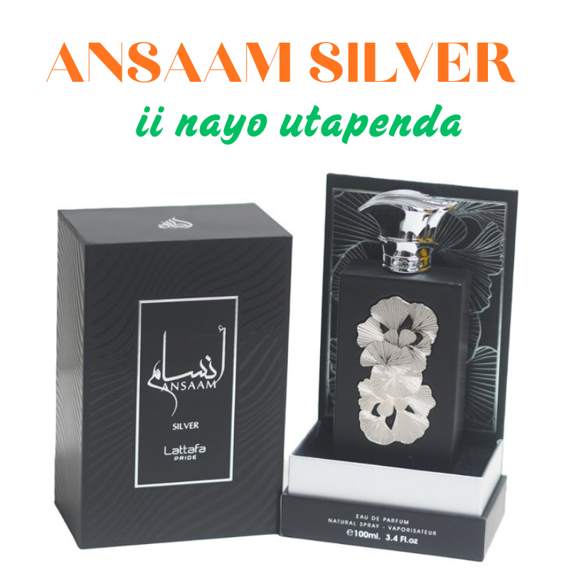 Ansaam Silver Perfume Lattafa | A Unisex Fragrance | Sweet Lavender Vanilla Scent Loved by Men & Women | Beast Mode Longevity 12 Hrs, days on Clothes |  Gift Worthy Marashi | Everyday spray / cologne