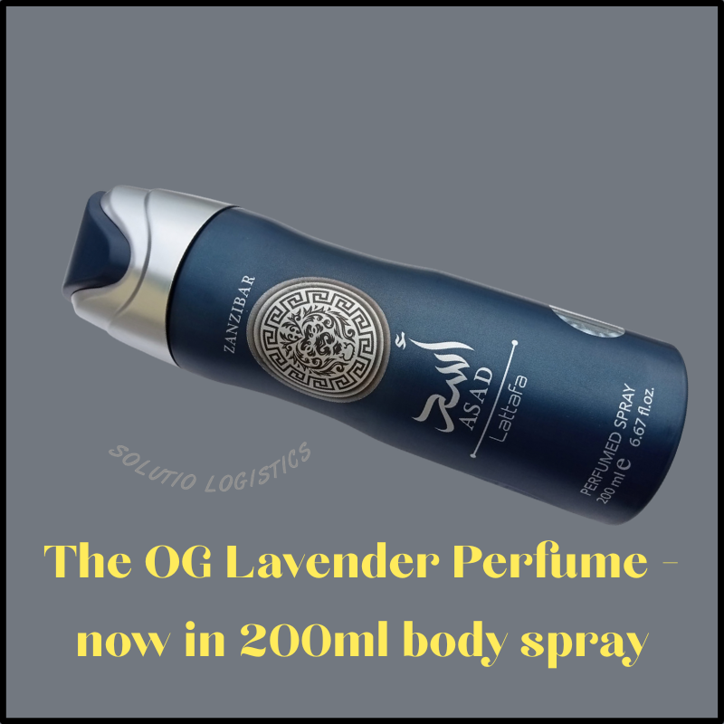 [ New Arrival ] Asad Zanzibar Body Spray for Men | A Fresh Lavender Perfume Scent | 200ML Fragrance / Cologne | 7 hrs Long Lasting | Office Gym Everyday Wear | Masculine Gift Worthy Scent | Marashi