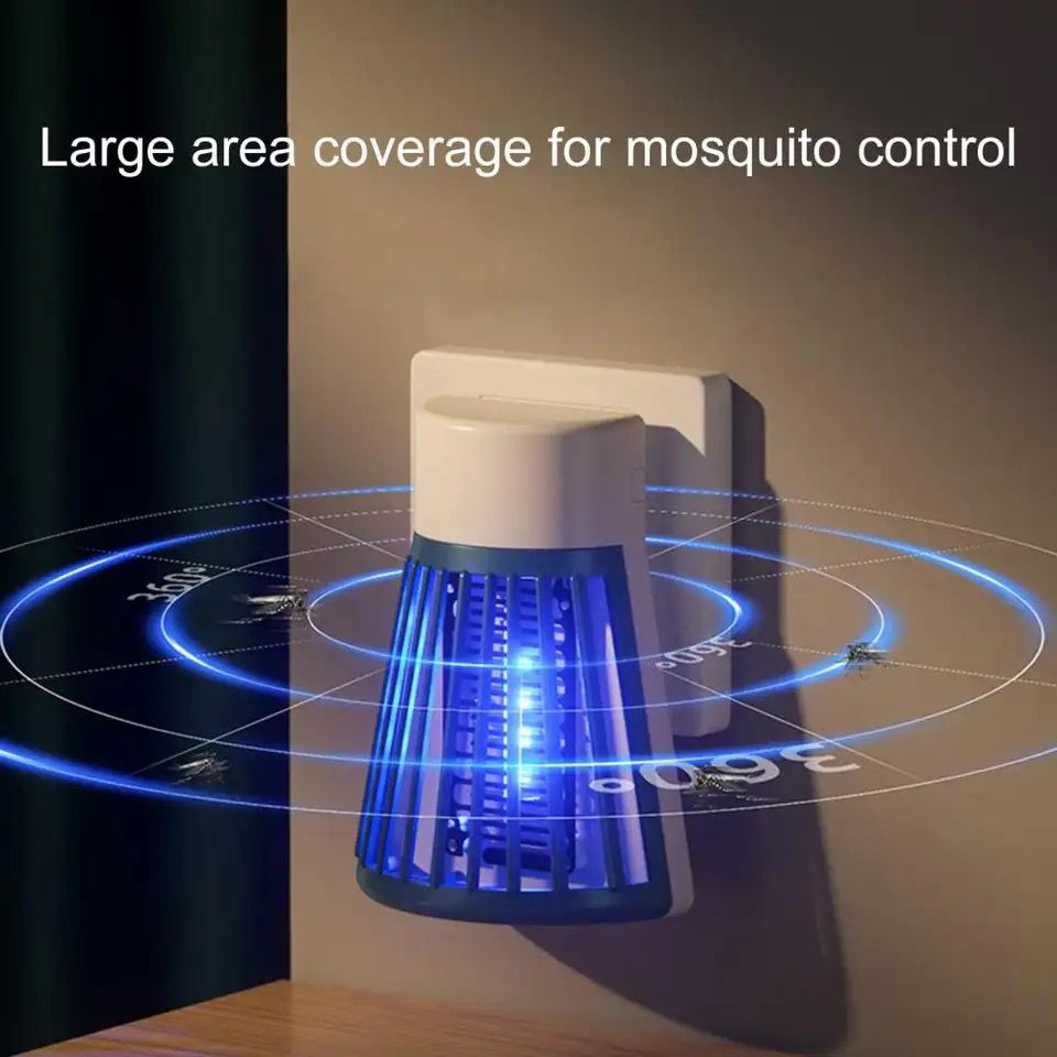 Effective Mosquito Repellents Killer Lamp Wall Mounted Insectss Zapper Wide Coverage Electric Quiet LED Bugss Zapper Killer Lamp